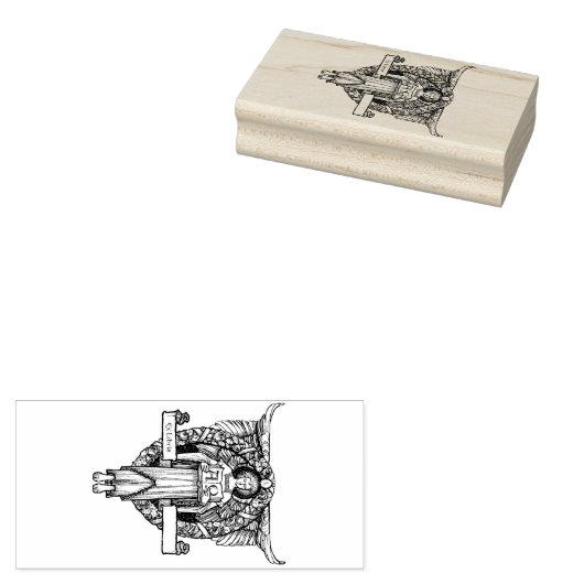 Tampons Encreurs Timbre Angélique Ex-Libris (Tamponné)