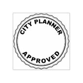 Tampons Encreurs Timbre approuvé par l'urbaniste (Impression)