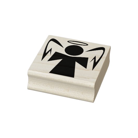Tampons Encreurs timbre art ange moderne (Tampon)