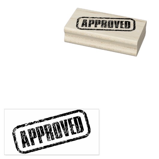 Tampons Encreurs timbre art approuvé (Tamponné)