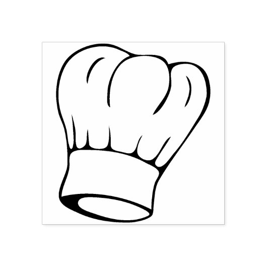 Tampons Encreurs timbre art casquette chef (Impression)