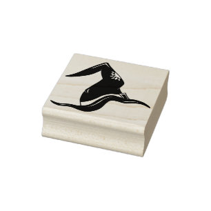 Tampons Encreurs timbre art casquette sorcier