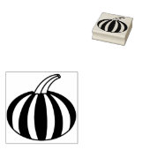 Tampons Encreurs timbre art citrouille d'automne (Tamponné)