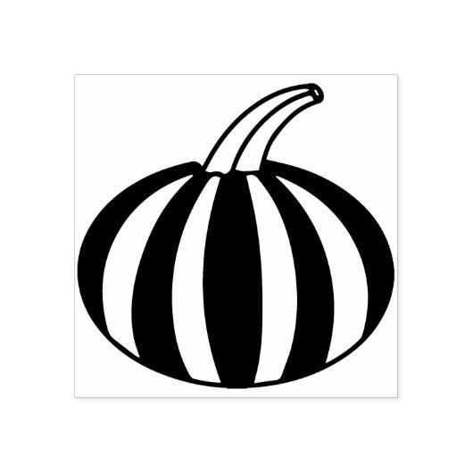 Tampons Encreurs timbre art citrouille d'automne (Impression)