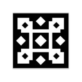 Tampons Encreurs timbre art courtepointe amish (Impression)