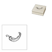 Tampons Encreurs Timbre avec dessin Poivre Jalapeno (Tamponné)