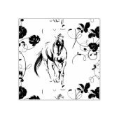 Tampons Encreurs Timbre baroque à cheval (Impression)