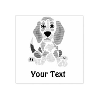 Tampons Encreurs Timbre Beagle drôle