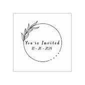 Tampons Encreurs Timbre bois personnalisé pour les événements (Impression)