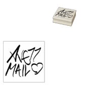 Tampons Encreurs Timbre caoutchouc "Avett Mail" Scott (Tamponné)