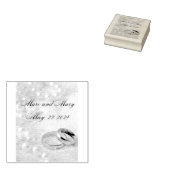 Tampons Encreurs Timbre caoutchouc mariage personnalisable (Tamponné)