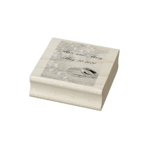 Tampons Encreurs Timbre caoutchouc mariage personnalisable
