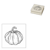 Tampons Encreurs Timbre citrouille (Tamponné)