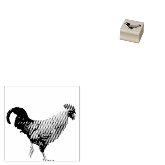 Tampons Encreurs Timbre coq (Tamponné)
