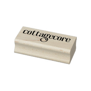 Tampons Encreurs Timbre Cottagecore Journal esthétique Cottagecor