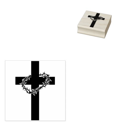 Tampons Encreurs timbre croix (Tamponné)