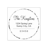 Tampons Encreurs Timbre d'adresse de retour (Impression)