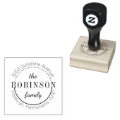 Tampons Encreurs Timbre d'adresse de retour (Tamponné)