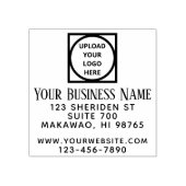 Tampons Encreurs Timbre d'adresse de retour de l'entreprise avec lo (Impression)