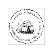 Tampons Encreurs Timbre d'adresse personnalisée, Timbre pour mariag (Impression)