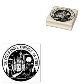 Tampons Encreurs Timbre D'Adresses De Retour De Château Pour Mariag (Tamponné)