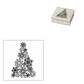 Tampons Encreurs Timbre d'arbre de Noël (Tamponné)