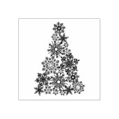 Tampons Encreurs Timbre d'arbre de Noël (Impression)