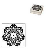 Tampons Encreurs Timbre d'art à l'illustration de fleur celtique (Tamponné)