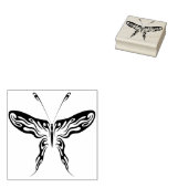 Tampons Encreurs timbre d'art abstrait (Tamponné)