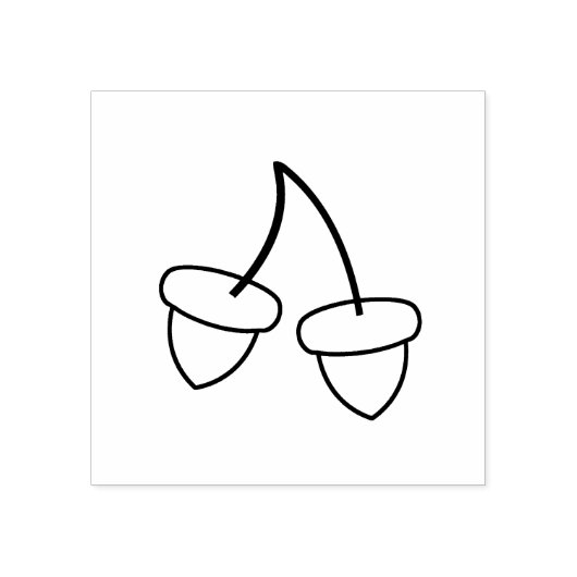 Tampons Encreurs Timbre d'art Acorns (Impression)