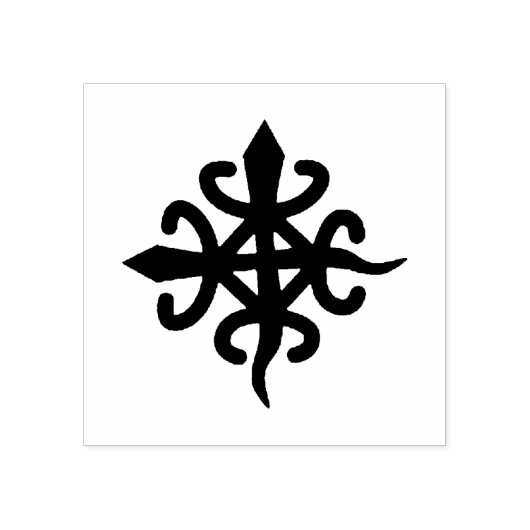Tampons Encreurs Timbre d'art Adinkra Bois - Unité (Impression)