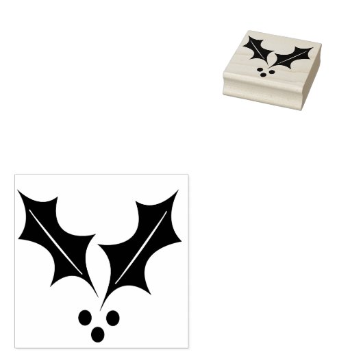 Tampons Encreurs timbre d'art aux baies (Tamponné)