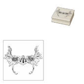 Tampons Encreurs timbre d'art casque ailé (Tamponné)