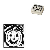 Tampons Encreurs Timbre d'art citrouille déco (Tamponné)