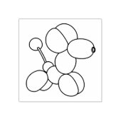 Tampons Encreurs Timbre d'art d'anniversaire d'un animal de ballon (Impression)