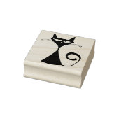 Tampons Encreurs timbre d'art de chat en verre d'heure (Tampon)