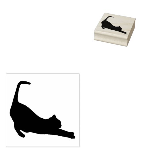 Tampons Encreurs Timbre d'art de chat extensible (Tamponné)