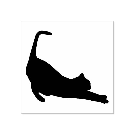 Tampons Encreurs Timbre d'art de chat extensible (Impression)