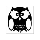 Tampons Encreurs timbre d'art de chouette de dessin (Impression)