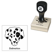 Tampons Encreurs Timbre d'art de conception de chien dalmate (Tamponné)