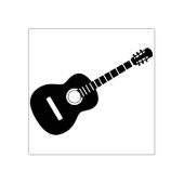 Tampons Encreurs timbre d'art de guitare acoustique (Impression)