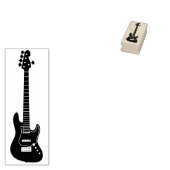 Tampons Encreurs timbre d'art de la guitare basse (Tamponné)