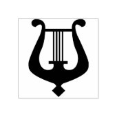 Tampons Encreurs timbre d'art de la harpe d'ange (Impression)