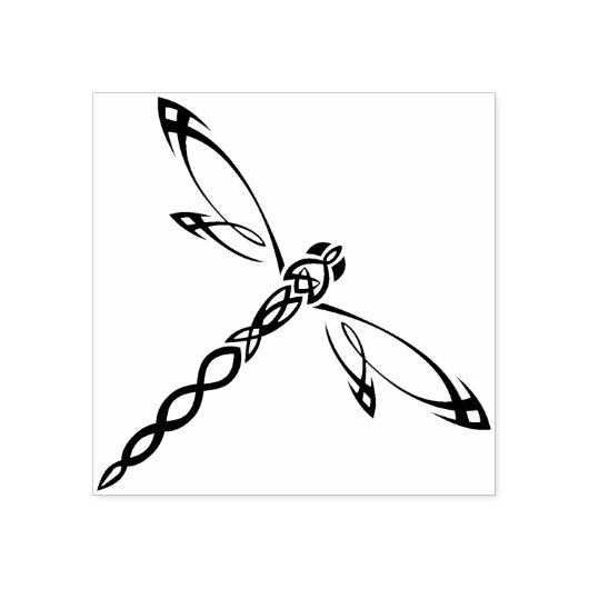 Tampons Encreurs timbre d'art de la libellule céleste (Impression)