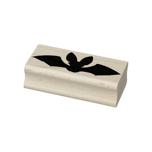 Tampons Encreurs timbre d'art de la silhouette de la chauve-souris (Tampon)