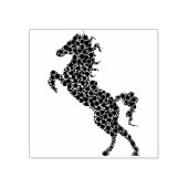 Tampons Encreurs Timbre d'art de l'étalon abstrait (Impression)