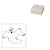 Tampons Encreurs Timbre d'art de l'illustration fantôme tatoué (Tamponné)