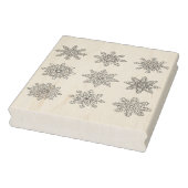 Tampons Encreurs timbre d'art de multiples flocons de neige (Tampon)