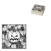 Tampons Encreurs Timbre d'art de patch citrouille (Tamponné)