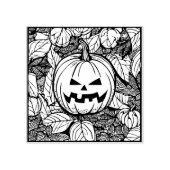 Tampons Encreurs Timbre d'art de patch citrouille (Impression)